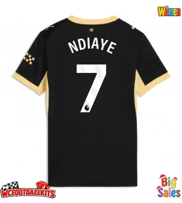 Manchester City Iliman Ndiaye #7 Replica Away Stadium Shirt for Women 2026-27 Short Sleeve